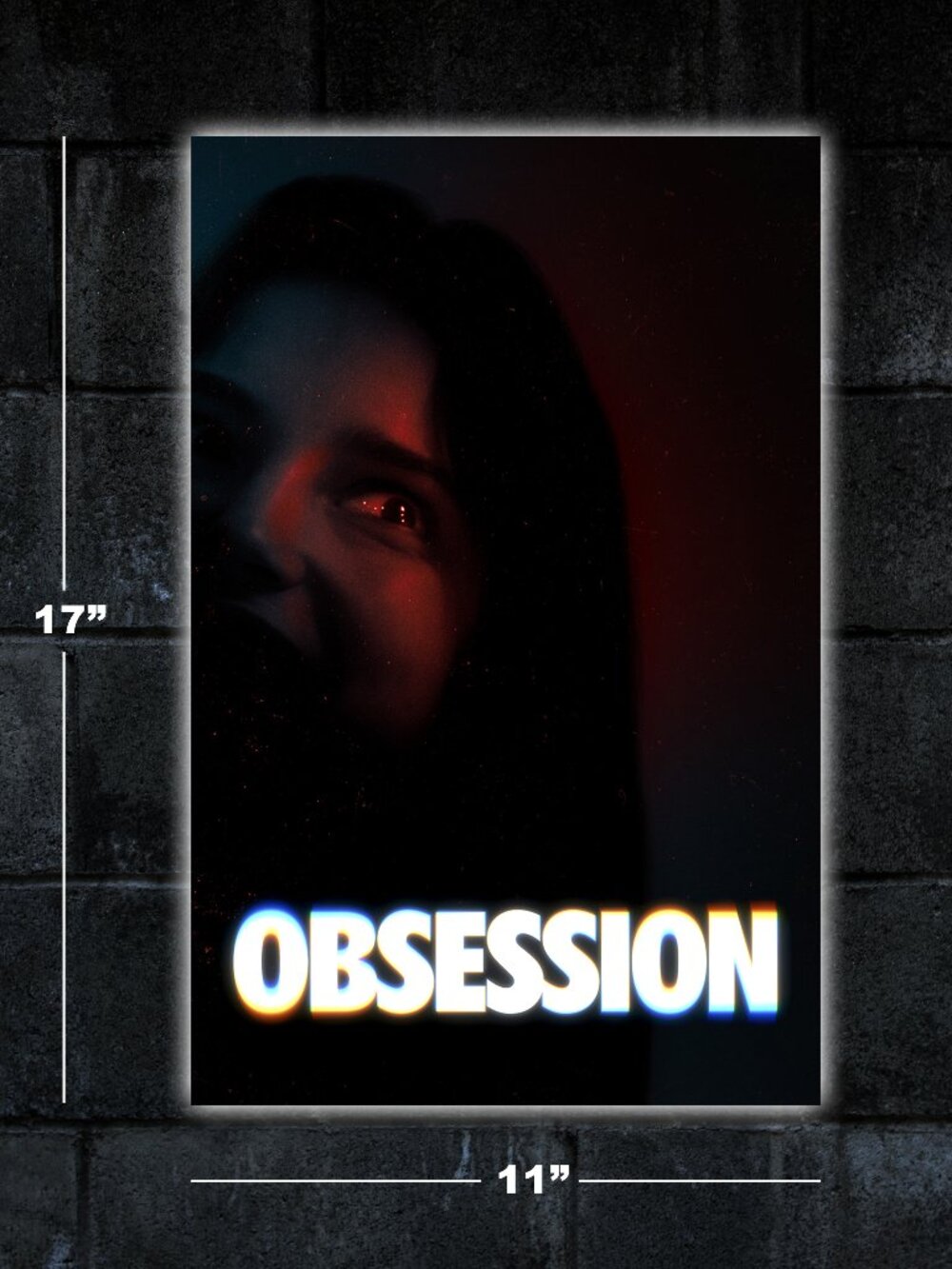 Obsession horror movie poster - 11x17 wall art print merch gift blumhouse